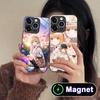 Чехол для телефона Angel Mahiru Shina для iPhone 17 16 15 14 13 12 11 Air Pro Max Plus Mini Стеклянный чехол MagSafe