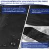 Чехол для 3-местных садовых качелей, водонепроницаемый, прочный, из ткани Оксфорд 210D, для уличных качелей, защита от УФ, для патио, садового гамака