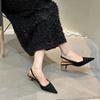 Fashion New Women Sandals Party Pumps Thin High Heels Elastic Band Black White Rose Summer Dress Shoes Woman Ladie Pumps Zapatos Mujer