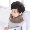 Эластичный детский теплый вязаный шарф для шеи, высококачественный шейный воротник, зима
