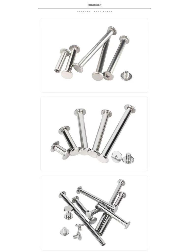 M4 Винт-заклепка с внутренней резьбой и крепежный винт