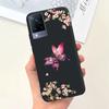 Для Vivo V21 4G Чехол V2066 V2108 Милый Мультяшный Динозавр Чехол Мягкий ТПУ Чехол для Телефона Для Vivo V21e V 21 e V2061 VivoV21 Fundas Coque