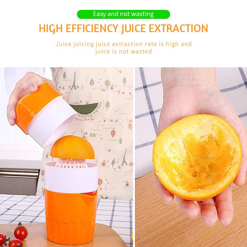 Portable 300ml Manual Juicer Reamer Fruit Squeezer Mini Lemon Citrus Juicer Extractor for Home Healthy Hand Lemon Orange Juicer