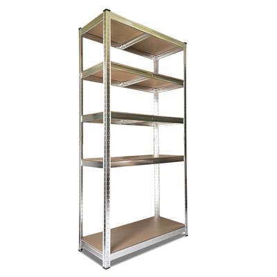 Металлический Стеллаж Набор 2 Оцинкованный Home 875кг 5 Полок 180x90x40см