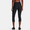 Under Armour Штаны для фитнеса с эластичной талией и логотипом Solid Logo Micro Mark, женские черные 1365334-001