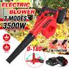 2 In 1 3500W Cordless Electric Air Blower 3 Gear Speed 180° Rotation Blowing Suction Leaf Blower For Makita 18V Battery