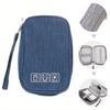 Cable Storage Bag Waterproof Digital Electronic Organizer Portable USB Data Line Charger Plug Storage Bag Travel Cable Organizer