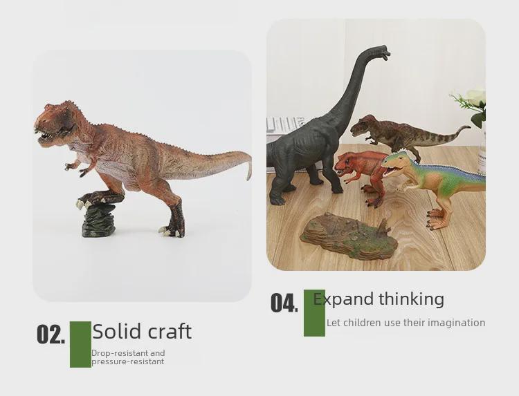 New Solid Carnivorous Dinosaur Model Toys - Popular Simulation Dinosaur Figures
