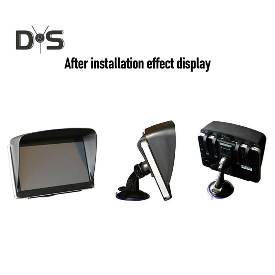 Навигатор, солнцезащитный козырек с защитой от ультрафиолета, универсальный автомобильный GPS-чехол для автомобиля