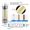 10Pcs Replacement Shower Filter for Held Showerhead - High Output Shower Water Filter to Remove Chlorine Fluoride and Hard Water