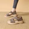 Летние новые женские пляжные сандалии на платформе в корейском стиле без застежек — нескользящая резиновая подошва, мягкая пена с эффектом памяти и универсальный дизайн