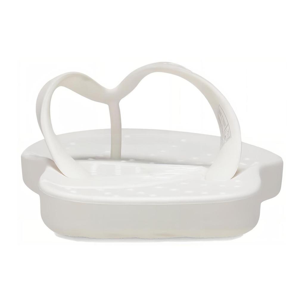 Crocs Шлепанцы с открытым носком, унисекс, белые 210089-100