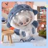 20cm Cotton Doll Clothes Shark Hoodies Cartoon Animal Coat Plush Doll Stuffed Figure Doll Changing Dressing Game Playing Gifts