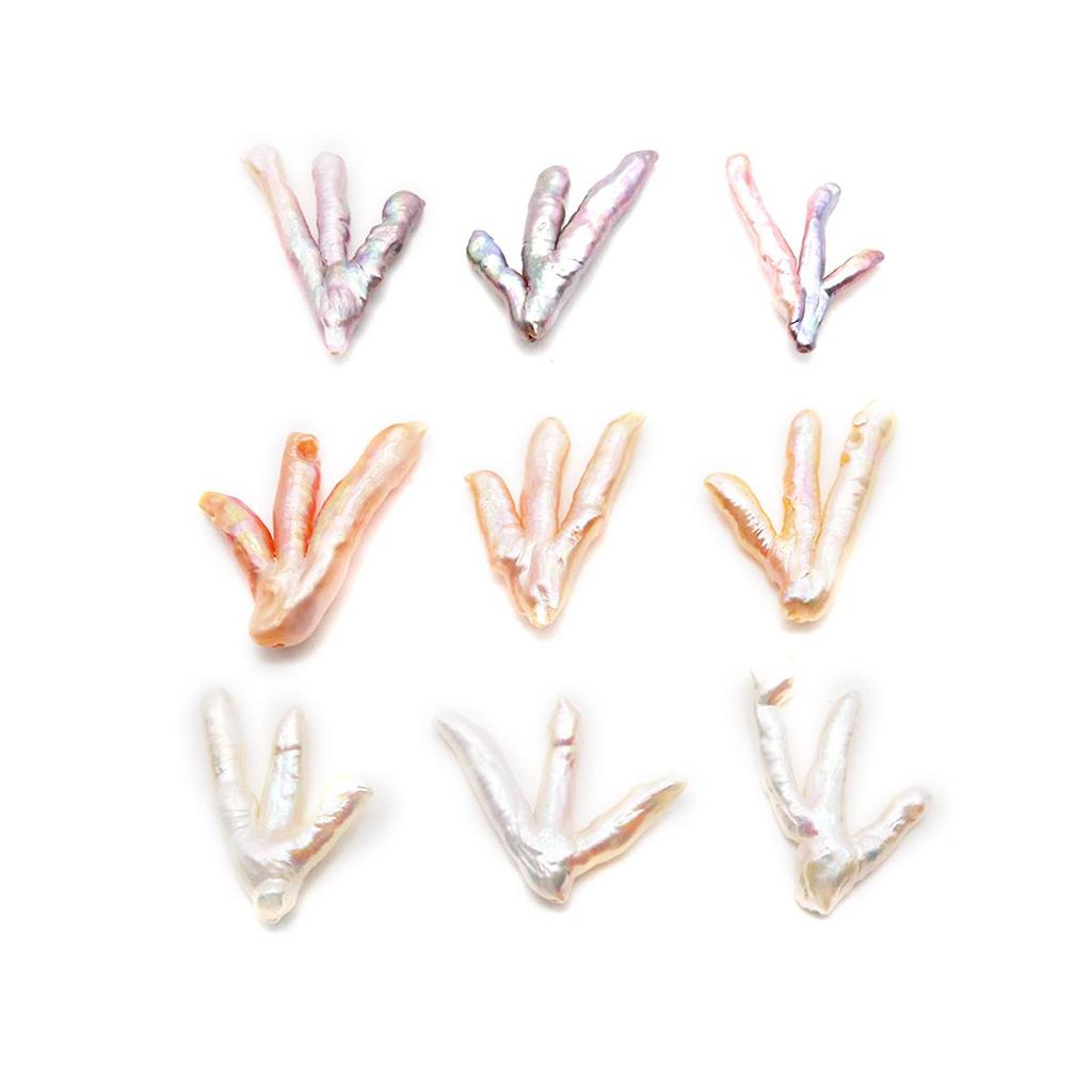 1Pcs Pearl Pendant Natural Freshwater Baroque Pearl Pendant With Hole For Jewelry Making DIY Necklace Accessory