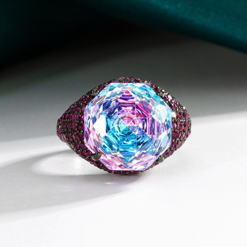 Роскошные кольца из циркония для женщин 2025 года, новые модные кольца для дам, свадебные украшения для вечеринок, аксессуары