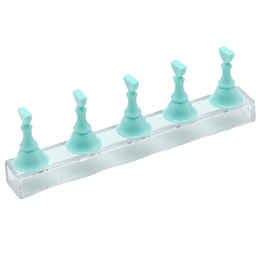 Магнитная неоновая цветная база для ногтей, держатель для типсов, набор для демонстрации накладных ногтей в салонах и дома