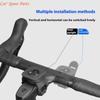Y4UA Ergonomic Quick Release Cycling Computer Mount for Road Mountain Bike Handlebars