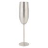 Stainless Steel Champagne Flutes 260ML Cold Insulation Easy Cleanup Metal Wine Goblet Cup for Party