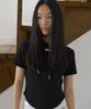 Худи с капюшоном и половинной молнией Wear Line Черный