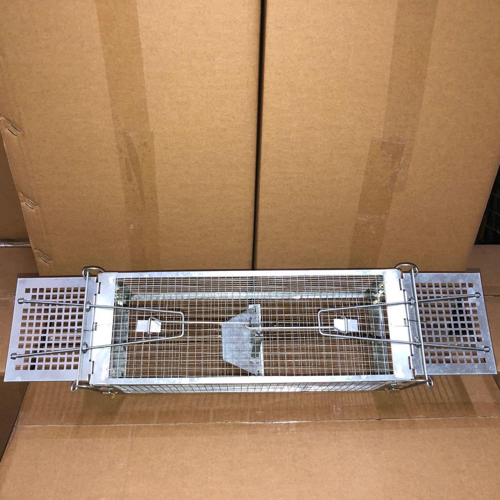 Double Door Mouse Cage & Glue Trap – Continuous Catch & Repel