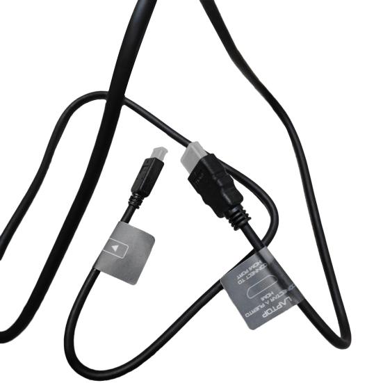 Кабель-адаптер, совместимый с HDMI, 1,2 метра, поддержка 1080P 4K, защита от помех, высокая четкость, кабель Mini-HDMI-совместимый с HDMI-совместимым 2.0 для дома