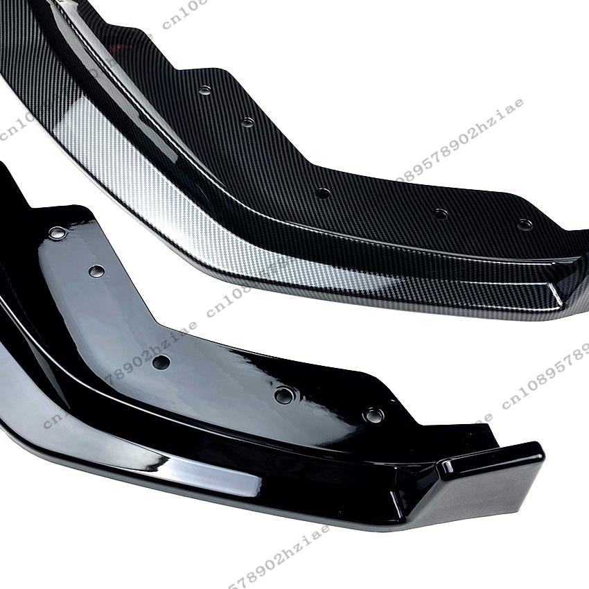 3Pcs Front Splitter For BMW G20 G21 M-Sport 320i 330i M340i xDrive 2019-2022 Gloss Black Body Kits Spoiler Diffuser Guard Tuning