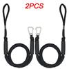 Elastic Bungee Dock Lines 2/1PCS Shock Absorbing Marine Rope Stainless Hooks Adjustable Mooring for Kayak Jet Ski Pontoon Canoe