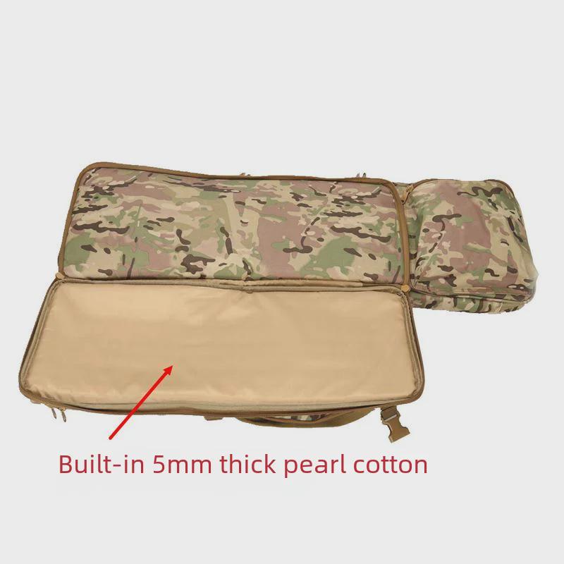 Jinming M4 Tactical Gun Bag & Pearl Cotton Storage Multi-Function Backpack/Fishing Bag