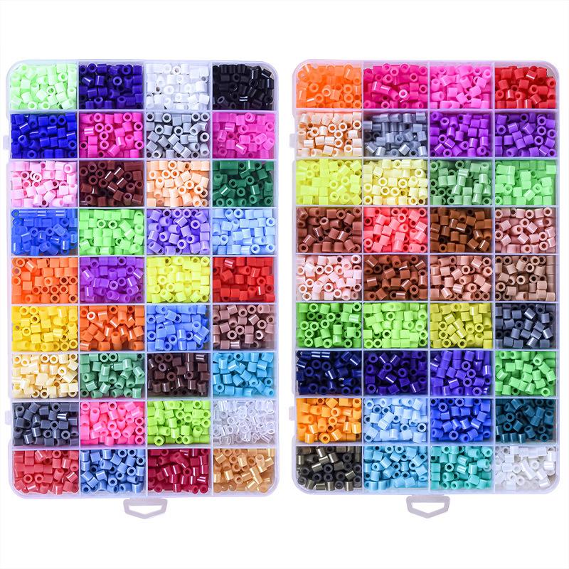 Набор бусин Perler 5 мм: 72 Цвета DIY Образовательная Пазл-Игрушка для Детей
