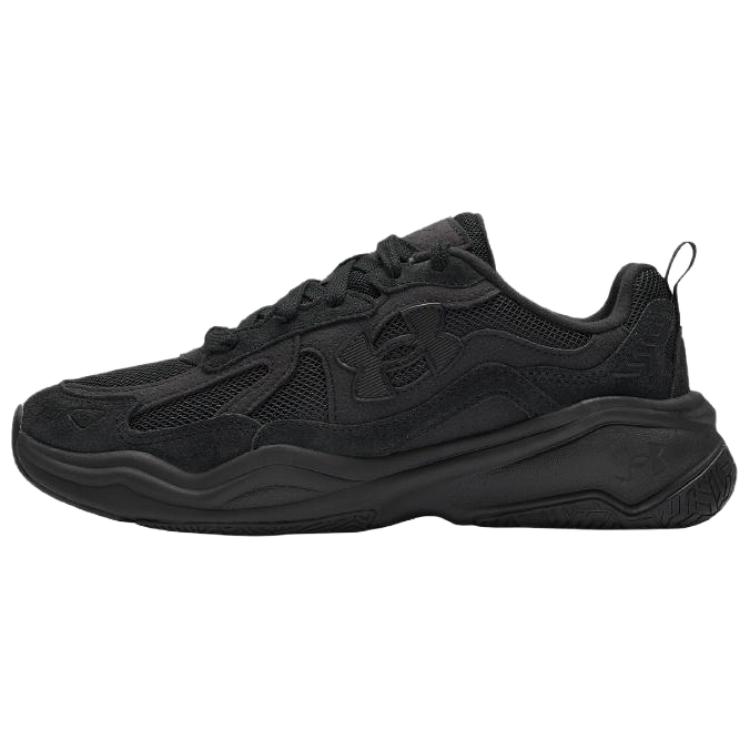 Under Armour Aspire Fashion Низкие повседневные кроссовки Унисекс кроссовки Черные 6003966-001