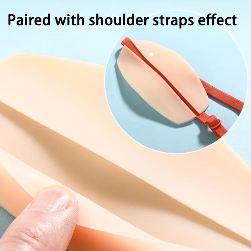 1Pair Reliable Silicone Shoulder Support Pads for Long-Lasting Use