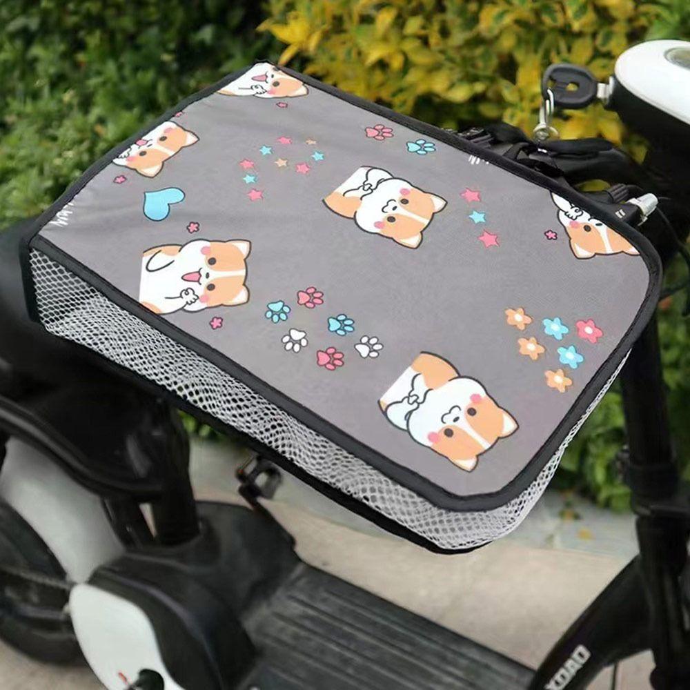 Sunshade Electric Vehicle Sunscreen Gloves Breathable Waterproof Motorcycle Handlebar Gloves Cartoon Windproof