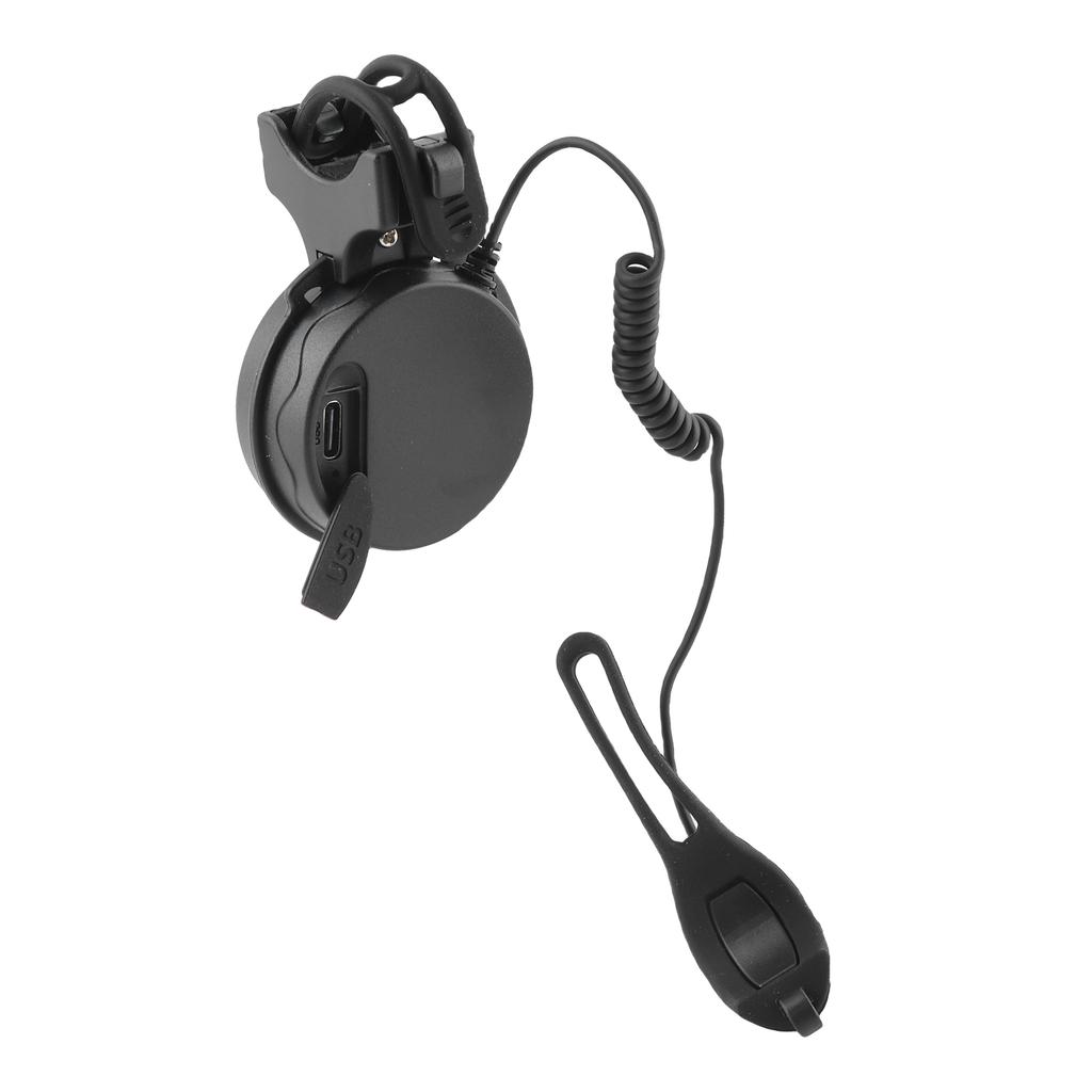 Перезаряжаемый через USB велосипедный сигнальный гудок, водонепроницаемый, ультра громкий электронный велосипедный гудок