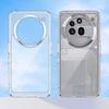 For Nothing Phone (3a) Pro Case TPU Acrylic Clear Phone Cover with Tempered Glass Film
