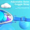 Новые детские очки для плавания, противотуманные, анти-УФ, очки для плавания, силиконовые, регулируемые, профессиональные очки для плавания, унисекс