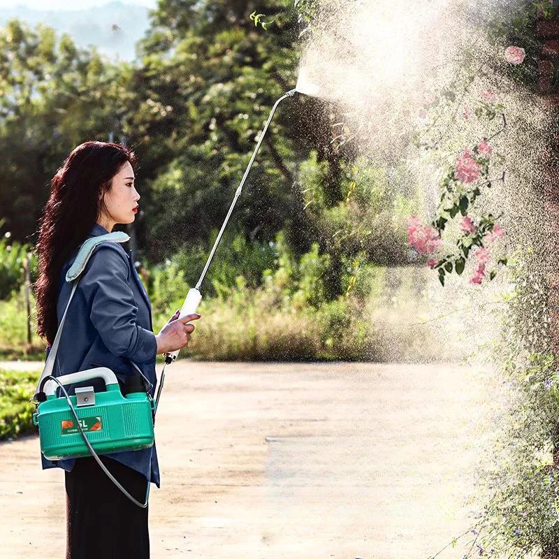 Электрический садовый опрыскиватель портативный перезаряжаемый распылитель с питанием от аккумулятора Plant Mister Sprayer для домашнего сада