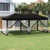 VidaXL Foldable Reception Tent with Walls Camping Gazebo Outdoor Pavilion Garden Gazebo Marquee Patio 93553