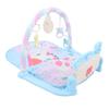 Baby Kick Play Piano Learning Toy Multifunctional Baby Play Mat with Piano Rattles for Baby Infant