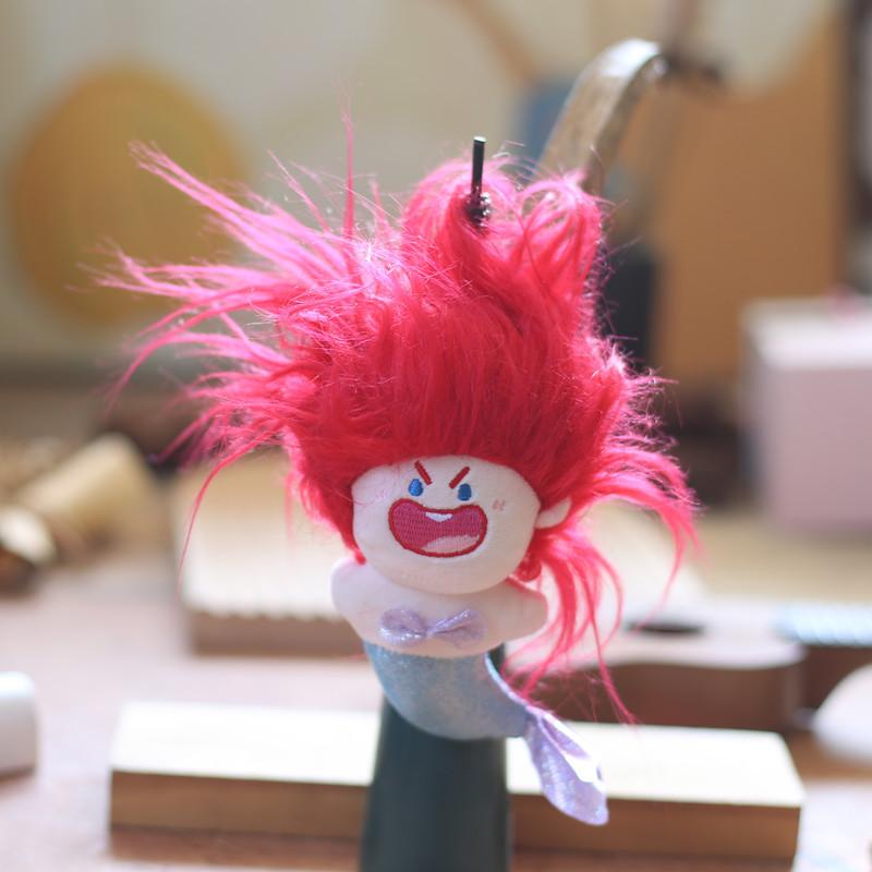 Cute Cute Cotton Doll Small Pendant Plush Toy Doll Bag Hanging Decoration Keychain Doll