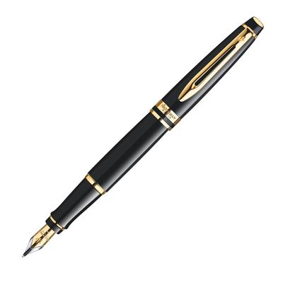 Перьевая ручка WATERMAN F Fine Point Expert Essential Black GT S2243112 Обычный импортный продукт