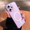 Чехол для OPPO Reno14 Pro 5G, Reno14 5G Милый с воздушными углами Пастельный матовый Магнитный корпус Полуударопрочный чехол для телефона