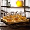 ZISIZ Handmade Crystal Whiskey Glass Set