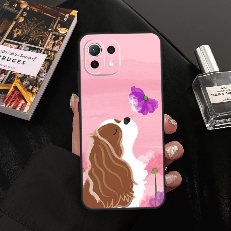 Cavalier King Charles Spaniel Dog Case For Xiaomi 15 14 13 Ultra 11T 12T 13T 14T Pro POCO X7 Pro X3 X5 X6 F5 F6 M6 Pro Cover