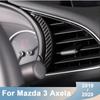 Нержавеющая сталь автомобильный прибор приборной панели дисплей рамка накладка наклейка для Mazda 3 Axela аксессуары