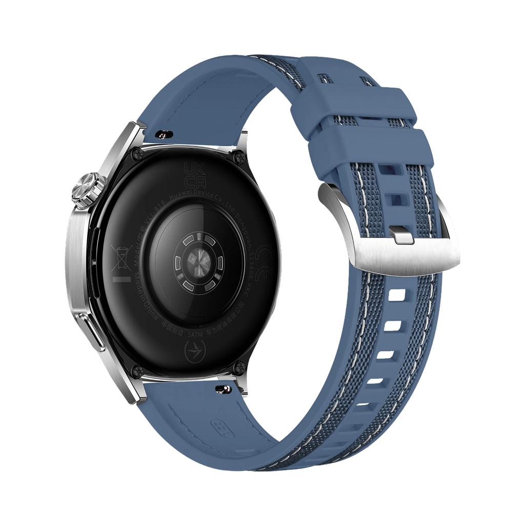 Универсальный ремешок 22 мм, подходит для Huawei Watch GT6/GT6pro, мягкий и прочный силиконовый нейлоновый сменный браслет для GT5 GT4 46 мм