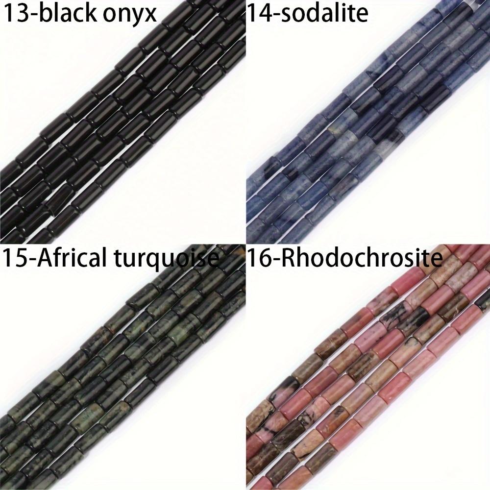 9x4mm Knot Bamboo 1strandbag Cylindrical Round Tube Opal Jade Loose Stone Beads For Making Necklaces And Bracelets Handmade Diy Craft