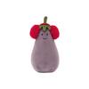Jellycat Серия «Веселая еда» Тепло-красные амбушюры Яркий баклажан Успокаивающая спящая кукла Плюшевая кукла Сидячая высота 16 см Высота