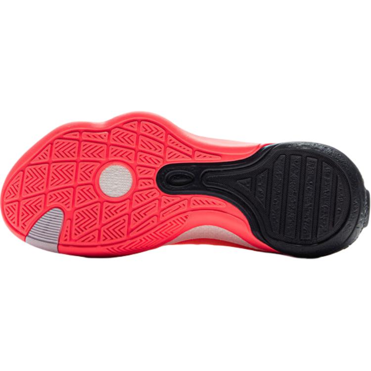 Li Ning YOUNG Низкие Детские Баскетбольные Кроссовки Красно-Оранжевые YKBV010-9