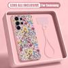 Чехол INS с принтом подсолнуха для Samsung S26 Ultra S25 FE S24 S24 Plus A57 A37 A17 A56 A36 A16 A55 A35 A15 A54 5G Гибридный Магнитный Матовый Чехол