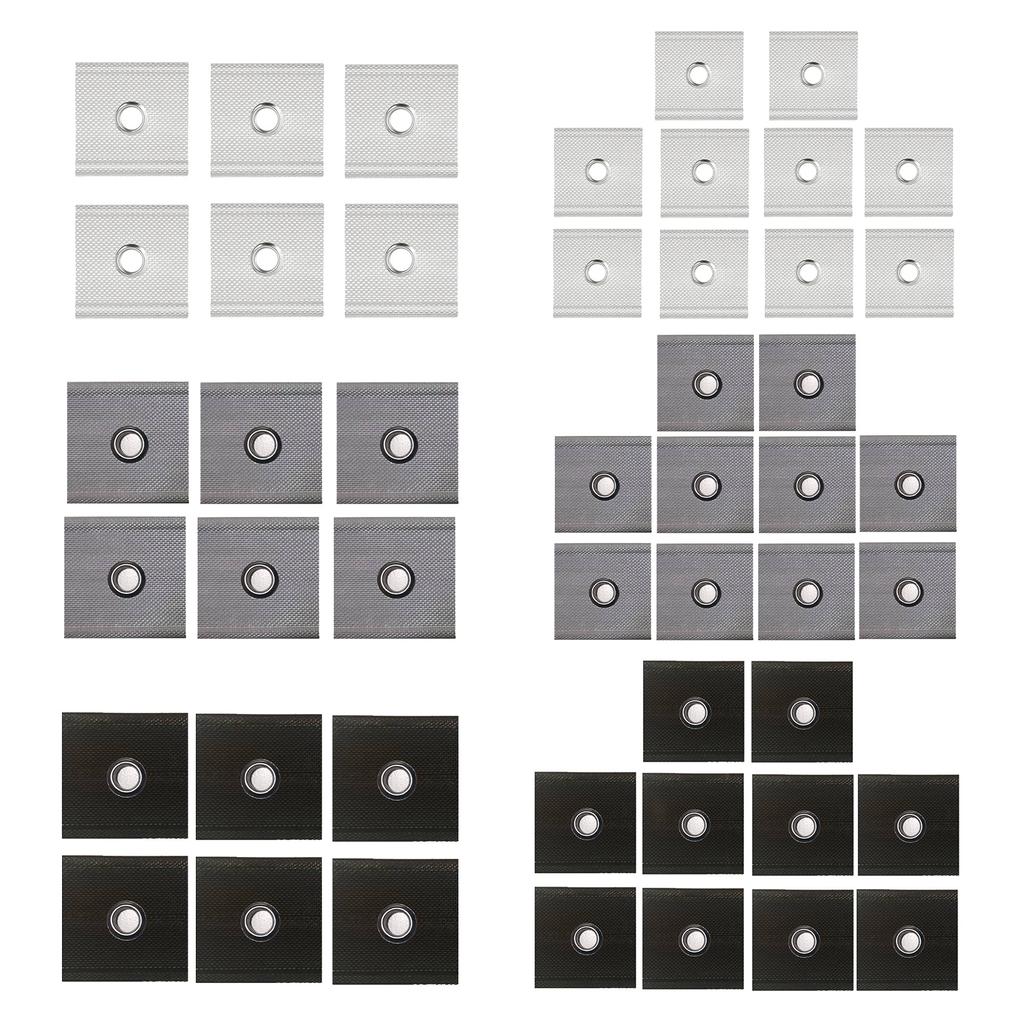 Простая установка тента Крючки для труб Проушины для труб Крючки для караванов Автодома Солнцезащитный козырек Легко скользящие направляющие Аксессуары